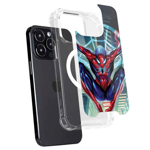 Marvel Spiderman Spiderman Armor MK IV iPhone 15 Pro MagSafe Case
